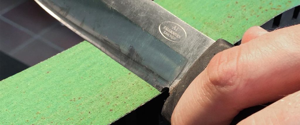 Tormek - Sharpening a Fallkniven A1, one of the best