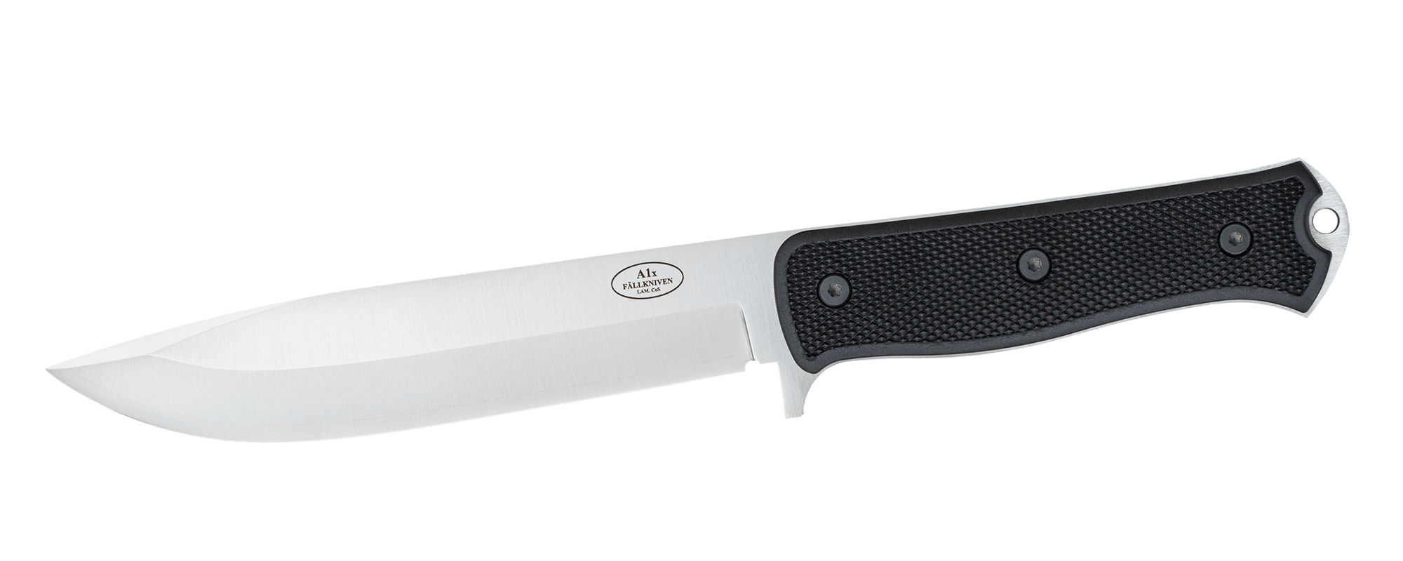 Fallkniven A1 X Series Tungsten Carbide Thermorun Black Fixed Blade Knife  A1XB 7340101501789