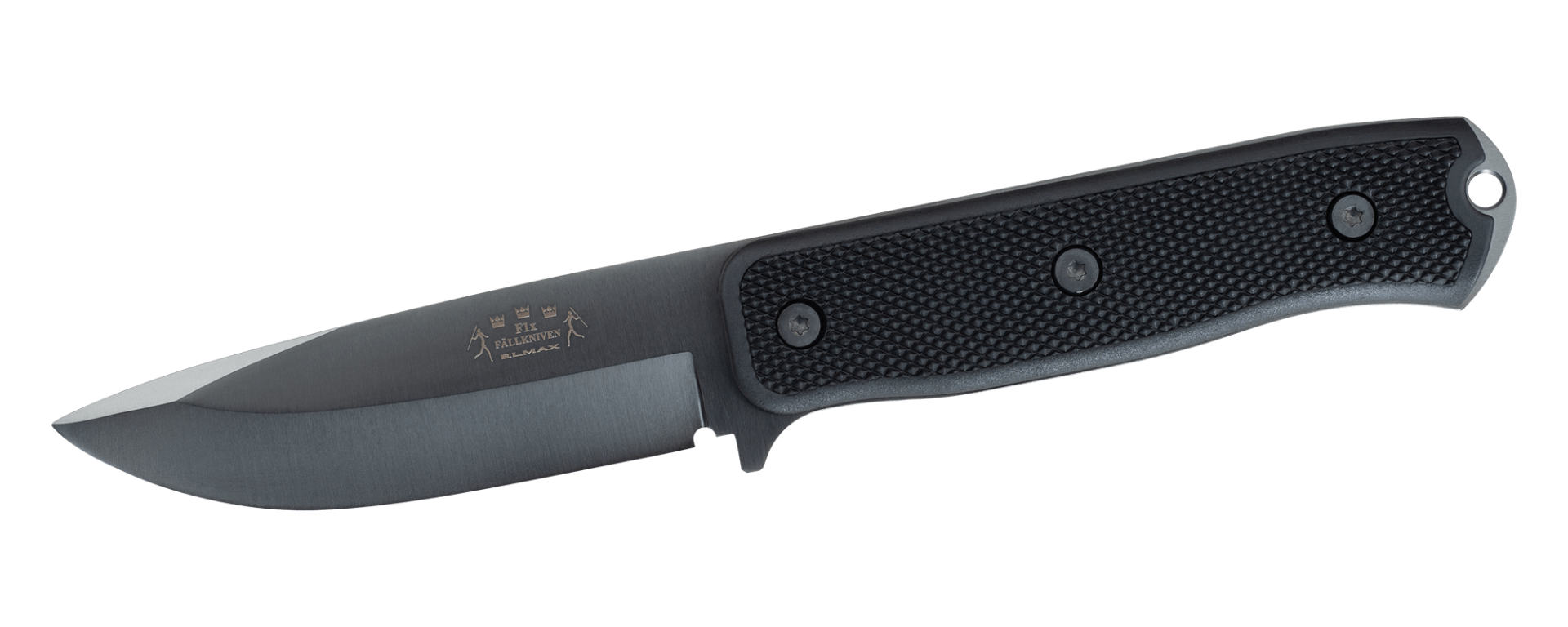 F1xb Elmax Tungsten Carbide (Black coated blade) » Fixed blades