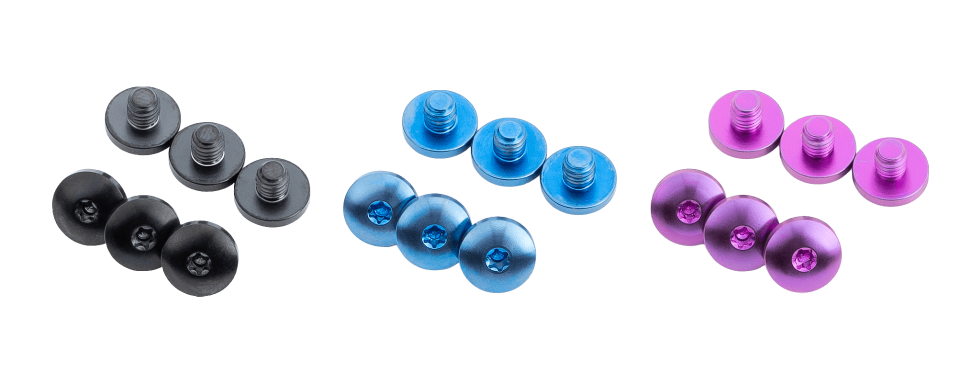 X-series titanium bolt set