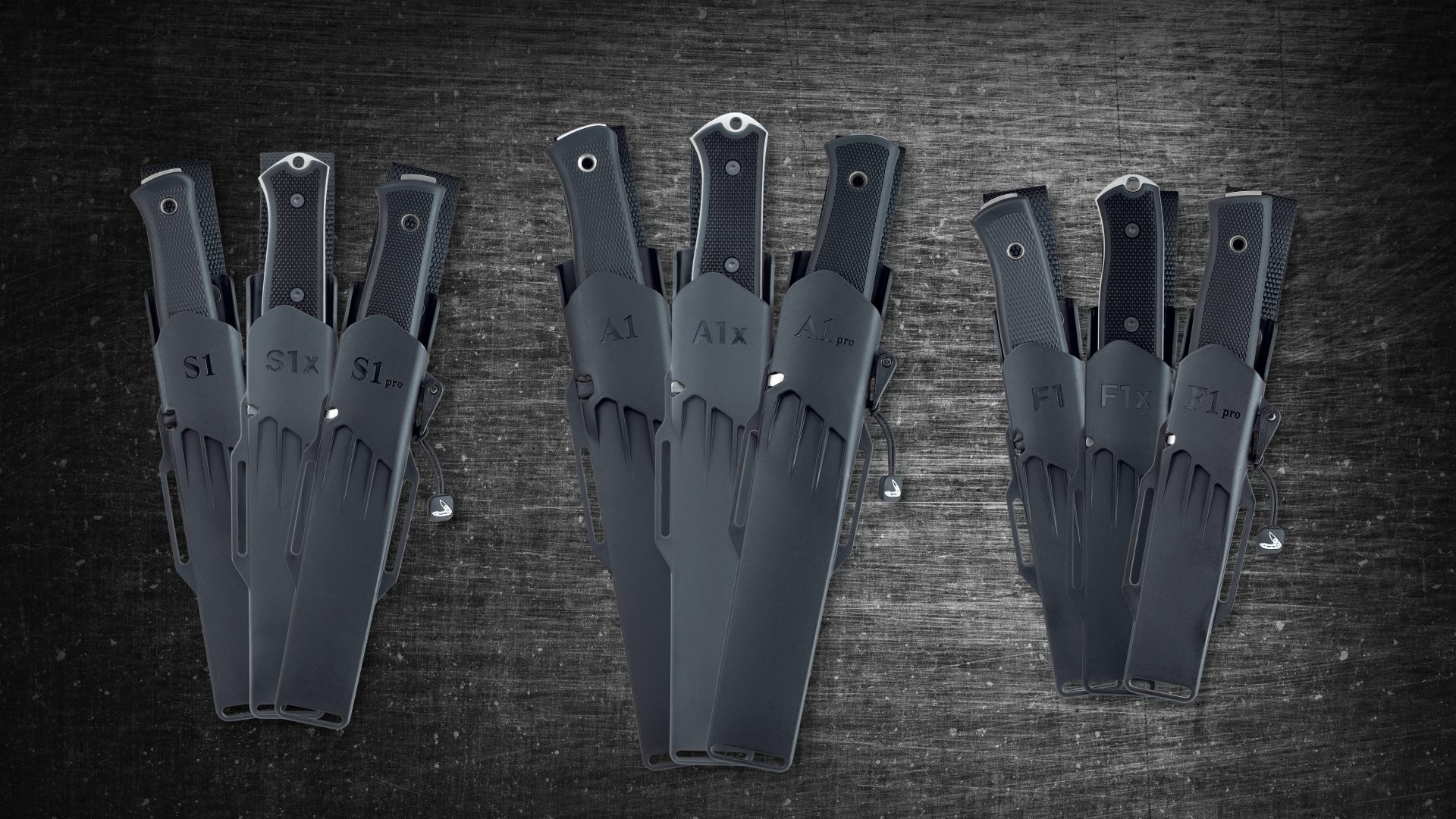 New Zytel sheaths for all F1, S1 & A1 knives!