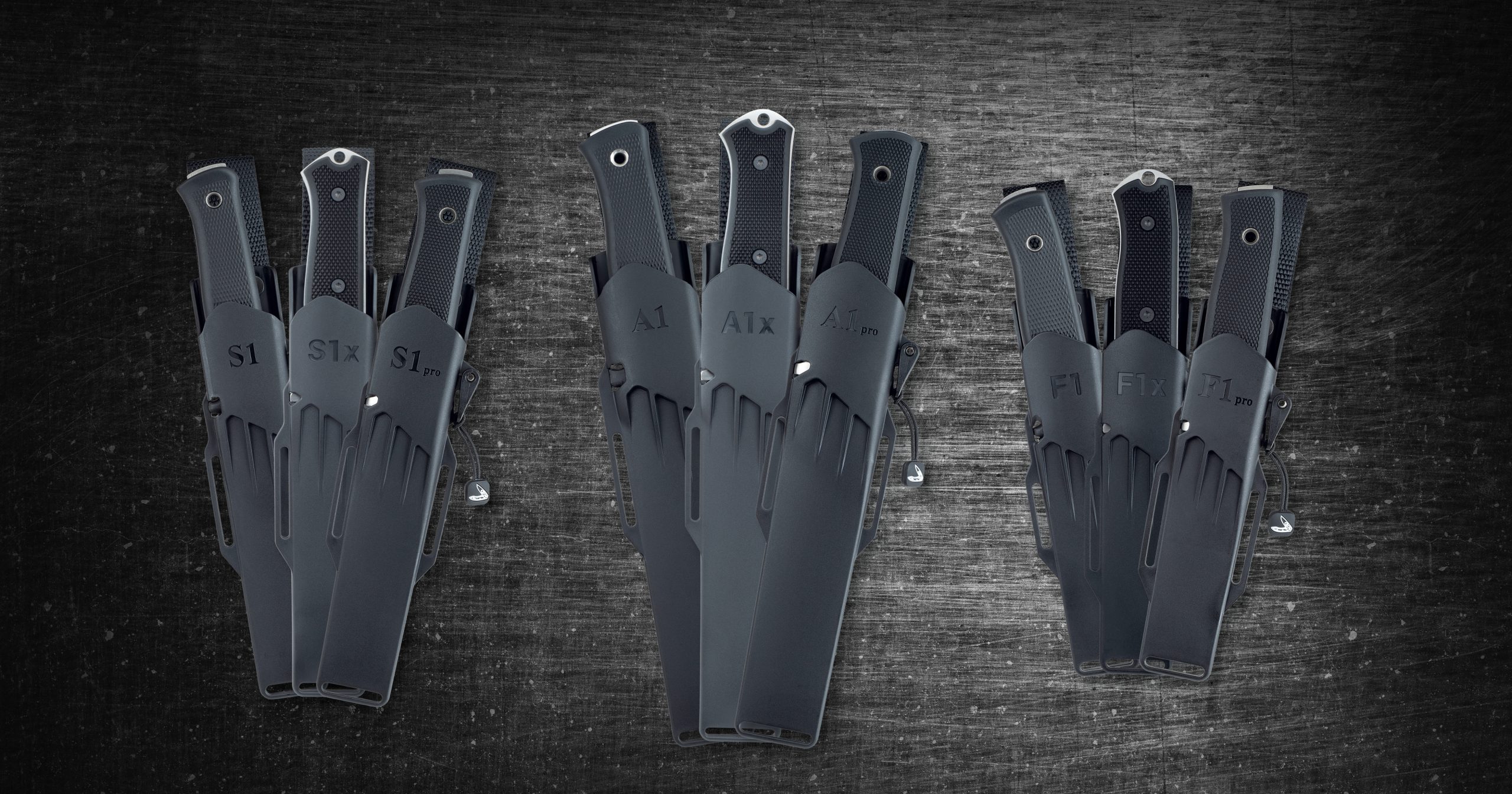 New Zytel sheaths for all F1, S1 & A1 knives!